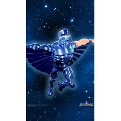 Halcones Galácticos Figura Ultimates Steelwill (Toy Version Vac Metal) 18 cm SUPER7