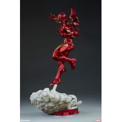 Iron Man Extremis Mark II Statue by Sideshow Collectibles Adi Granov Artist Series   