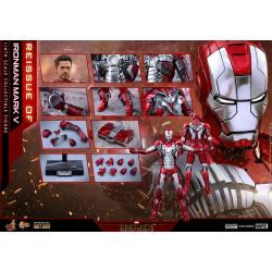 Iron Man Mark V Sixth Scale Figure by Hot Toys Movie Masterpiece Series Diecast – Iron Man 2