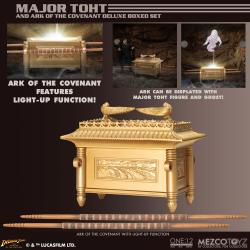 Indiana Jones Figura 1/12 Major Toht and Ark of the Covenant Deluxe Boxed Set 16 cm Mezco Toys 