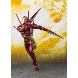 Avengers Infinity War S.H. Figuarts Action Figure Iron Man MK50 Nano Weapons Tamashii Web Ex. 16 cm
