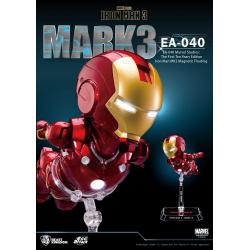 Iron Man 3 Estatua con luz Egg Attack Iron Man Mark III The First Ten Years Edition 16 cm