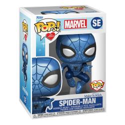 Marvel Make a Wish 2022 POP! Marvel Vinyl Figure Spider-Man (Metallic) 9 cm