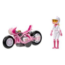 Super Mario Bros. La película Figura Peach with Racer 13 cm JAKKS PACIFIC