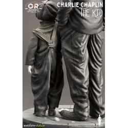 CHARLIE CHAPLIN THE KID OLD&RARE STATUE
