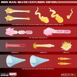 Marvel Action Figure 1/12 Iron Man (Silver Centurion Edition) 16 cm
