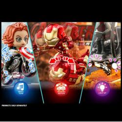 Vengadores: La era de Ultrón Minifigura con luz y sonido CosRider Iron Man 14 cm HOT TOYS