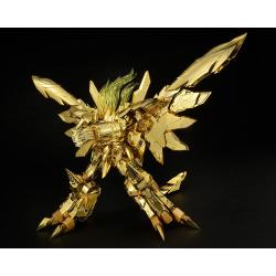 The King of Braves GaoGaiGar Figura Maqueta Plastic Model Kit Amakunitech Genesic Gaogaigar The Golden Destroyer 18 cm  Hobby Japan