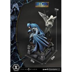 Batman Ultimate Premium Masterline Series Statue 1/4 Batman Rebirth Edition Blue Deluxe Bonus Version 71 cm