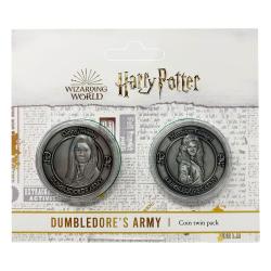 Harry Potter Pack 2 Monedas Dumbledore\'s Army: Hermione & Ginny Limited Edition