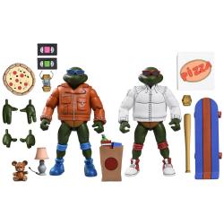 Tortugas Ninja (Cartoon) Figura Punk Leo and Punk Raph 2 Pack 18 cm NECA