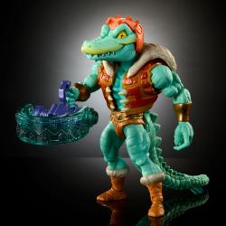 MASTERS DEL UNIVERSO & TORTUGAS NINJA DE Grayskull Figura Deluxe Leatherhead 14 cm  Mattel 