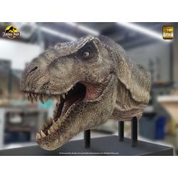 Jurassic Park Estatua tamaño real Tyrannosaurus Rex Head 203 cm ELITE CREATURES COLLECTIBLES