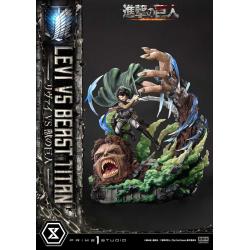 Attack on Titan Estatua Ultimate Premium Masterline Series 1/4 Levi Versus Beast Titan 73 cm Prime 1 Studio 