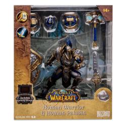 World of Warcraft Figura Human: Paladin / Warrior 15 cm McFarlane Toys
