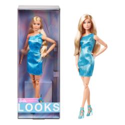 Barbie Signature Muñeca Barbie Looks Model #23 Blonde, Blue Dress MATTEL