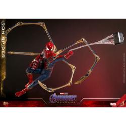 Vengadores: Endgame Movie Masterpiece Figura 1/6 Iron Spider 28 cm HOT TOYS SPIDERMAN