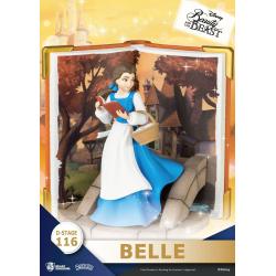 Disney Book Series Diorama PVC D-Stage Belle 13 cm