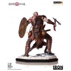 God of War Estatua 1/10 Deluxe Art Scale Kratos & Atreus 20 cm