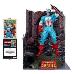 Marvel PVC Estatua PVC 1/6 capitan America (The Amazing SpiderMan #323) 28 cm McFarlane Toys