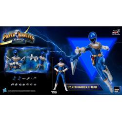 Power Rangers Zeo Figura FigZero 1/6 Ranger III Blue 30 cm  ThreeZero 
