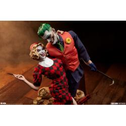 DC Comics Mythos Estatua 1/5 The Joker and Harley Quinn: Lawless Love 41 cm SIDESHOW