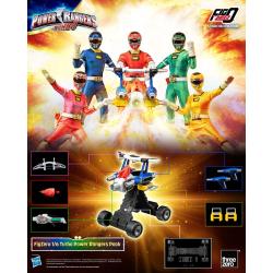 Power Rangers Turbo Pack de 5 Figuras FigZero 1/6 Turbo Power Rangers 30 cm ThreeZero