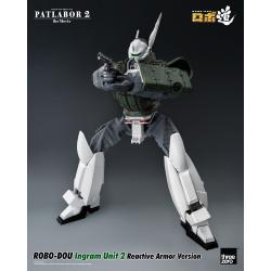 Patlabor 2: The Movie Figura Robo-Dou Ingram Unit 2 Reactive Armor Version 23 cm ThreeZero