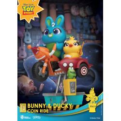 Disney Coin Ride Series D-Stage PVC Diorama Bunny & Ducky 16 cm Beast Kingdom Toys