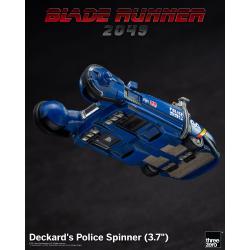 Blade Runner 2049 vehículo Deckard\'s Police Spinner 10 cm THREEZERO