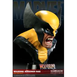 Wolverine: Berserker Rage Life-Size Bust by Sideshow Collectibles