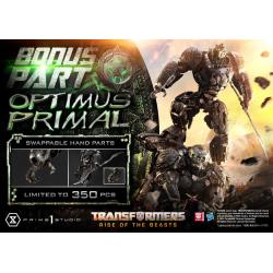 Transformers: Rise of the Beasts Museum Masterline Estatua Optimus Primal Ultimate Bonus Version 72 cm