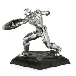 Marvel Pewter Collectible Statue Captain America First Avenger 12 cm
