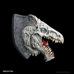Dungeons and Dragons Replica of the Realms - White Dragon Trophy Plaque WizKids