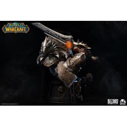   World of Warcraft Busto tamaño natural Varian Wrynn 120 cm Infinity Studio