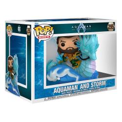 Aquaman and the Lost Kingdom POP! Rides Deluxe Vinyl Figure Aquaman & Storm 15 cm funko