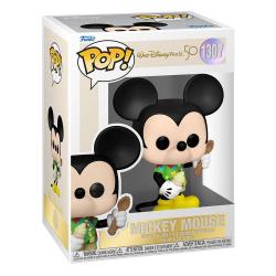 Walt Disney Word 50th Anniversary POP! Disney Vinyl Figure Aloha Mickey Mouse 9 cm