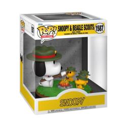 Peanuts POP! Deluxe Vinyl Figura Snoopy w/WS(Camping) 9 cm funko