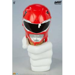 Mighty Morphin Power Rangers Designer Series Busts Red, Yellow and Blue Power Rangers Scoops Set 17 cm