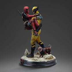 Deadpool Estatua 1/10 Deluxe Art Scale Deadpool & Wolverine 21 cm  Iron Studios