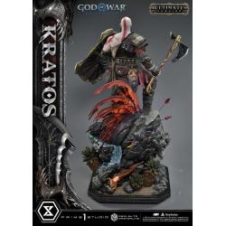 God of War: Ragnarok Estatua Real Elite Masterline Series 1/3 Kratos Ultimate Bonus Version 95 cm Prime 1 Studio