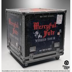 Mercyful Fate Estatua Rock Ikonz On Tour Road Case & Máscara del escenario World Tour  KNUCKLEBONZ