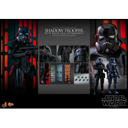 Hot Toys MMS737 Star Wars Collectible Action Figure 1/6 Shadow Trooper with Death Star Environment 30cm
