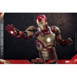 Iron Man 3 Figura Movie Masterpiece Diecast 1/6 Iron Man Mark XLII (2.0) 32 cm HOT TOYS