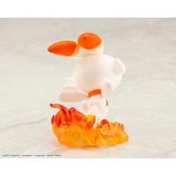 Pokémon Estatua ARTFXJ PVC 1/8 Victor & Scorbunny 21 cm  Kotobukiya