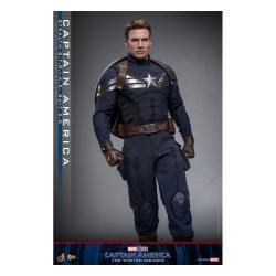 Capitán América: el Soldado de Invierno Figura Movie Masterpiece 1/6 Captain America (Stealth S.T.R.I.K.E. Suit) 2.0 31 cm Hot Toys