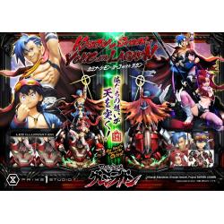 Gurren Lagann Estatua Ultimate Premium Masterline Series 1/4 Kamina, Simon & Yoko with Lagann Deluxe Bonus Version 97 cm