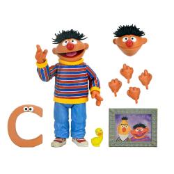 Sesame Street Figura Ultimate Ernie 18 cm Barrio Sesamo NECA