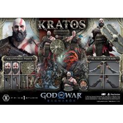 God of War: Ragnarok Estatua Real Elite Masterline Series 1/3 Kratos Ultimate Bonus Version 95 cm Prime 1 Studio