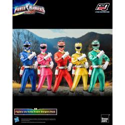 Power Rangers Turbo Pack de 5 Figuras FigZero 1/6 Turbo Power Rangers 30 cm ThreeZero